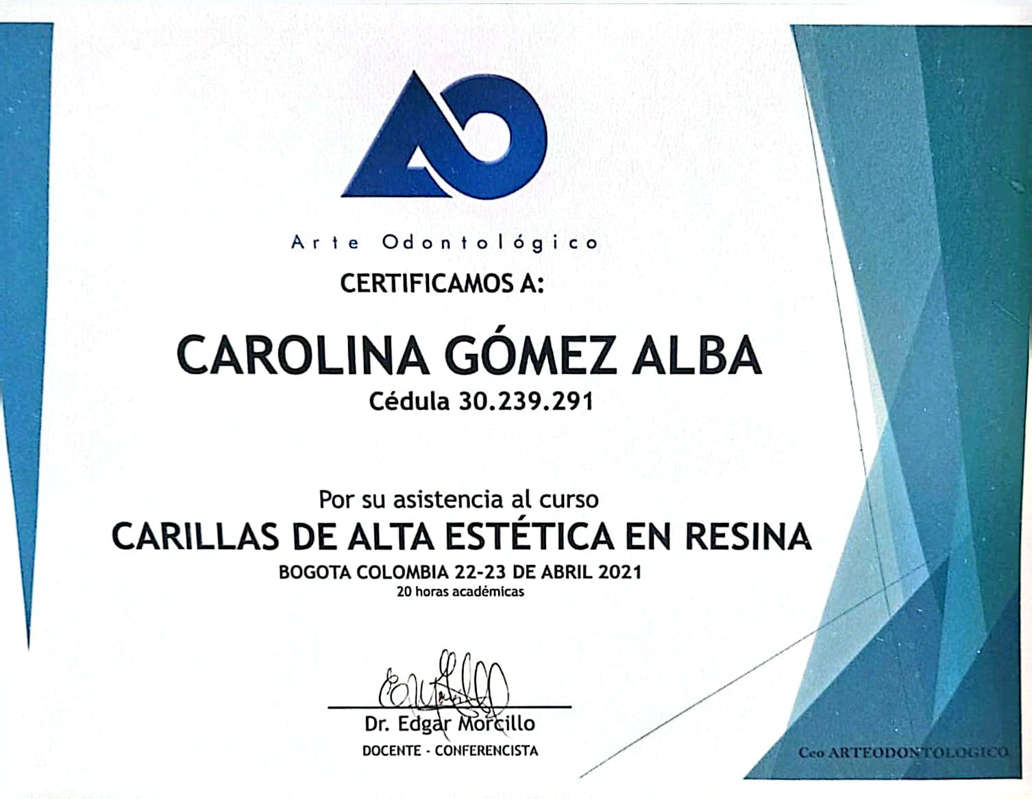 Certificado