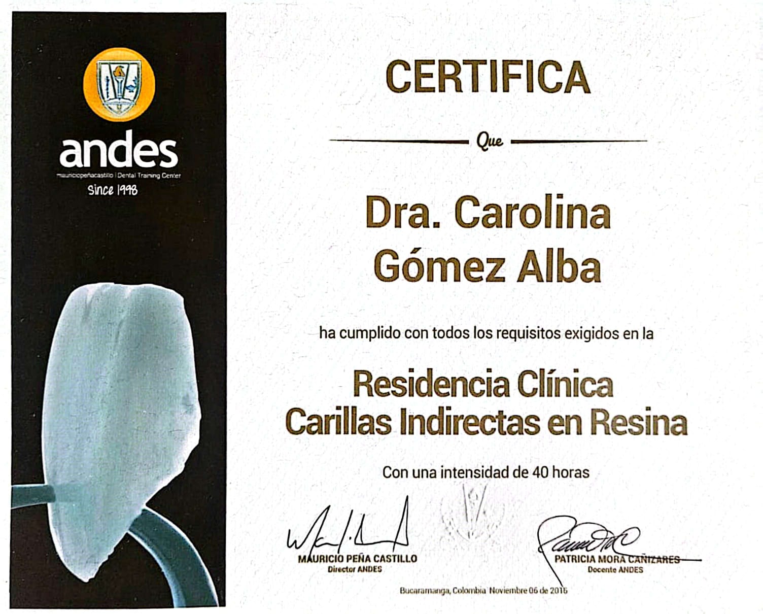 Certificado